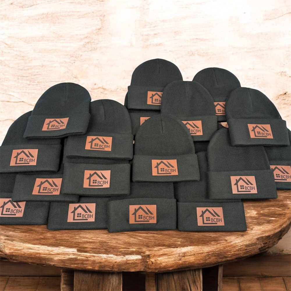 Custom Leather Hat Patches